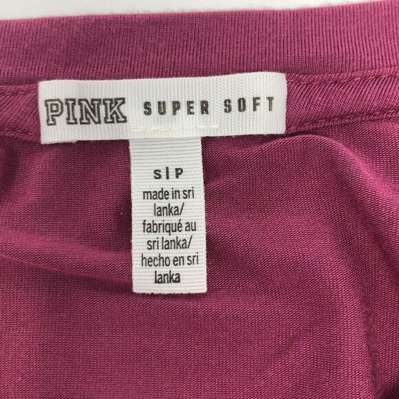 Victoria’s Secret PINK Super Soft small front lace long sleeve shirt - Picture 9 of 12